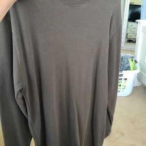 Long sleeve thermal polo ralph lauren shirt